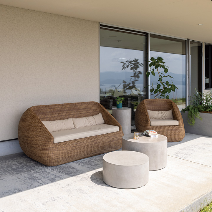 タカショー Loom Garden ソファ イス チェア 椅子 屋外 家具