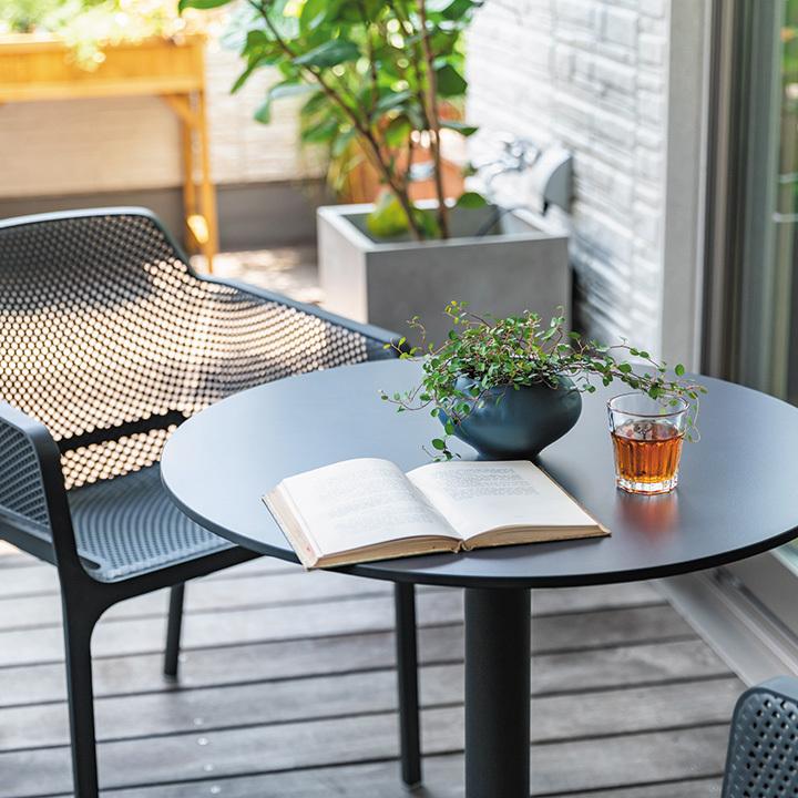 タカショー NARDI テーブル 机 屋外 家具 ファニチャー 机 プラ
