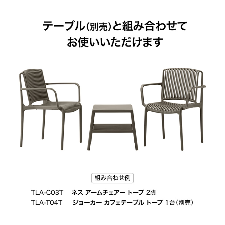 タカショー イス チェア 屋外 ファニチャー プラスチック ガーデン