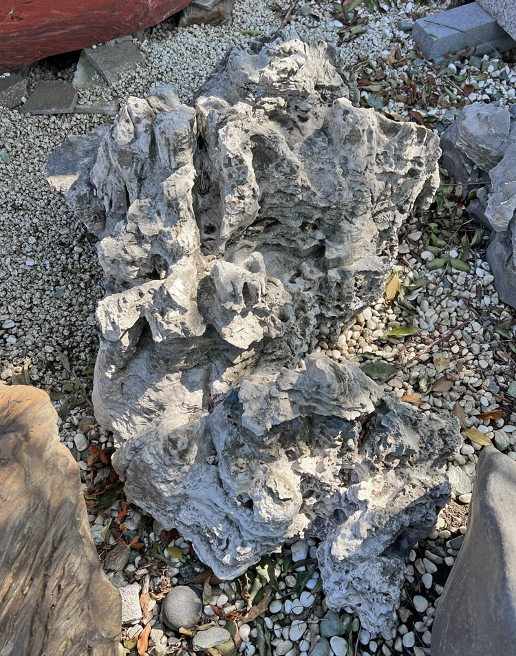 上品上品太湖石（たいこせき） 自然石 庭石 景石 鑑賞石 146 和風 石庭