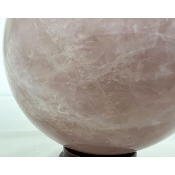 ローズクォーツ 丸玉 スフィア 天然石 水晶 紅水晶 置物 ローズクォーツ 紅水晶 大きい 丸玉 珠 5.3kg 送料無料 パワーストーン