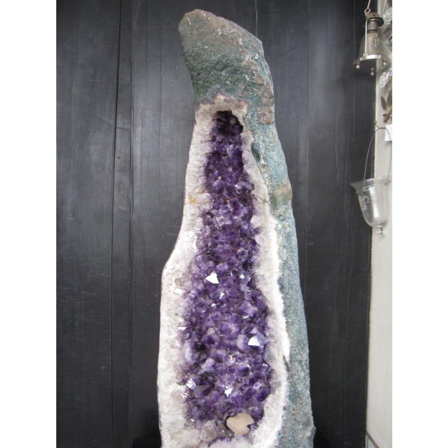 天然石 アメジスト 紫水晶 特大 ドーム 原石 大きい パワーストーン