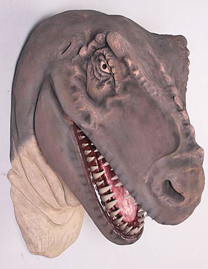 恐竜 ド迫力の頭部 T-Rex 大きい 巨大 ティーレックス 顔