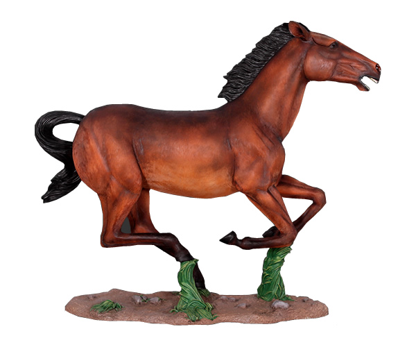 Akira Akariya 特大サイズ 馬 壁掛けオブジェ L54 大型 オブジェ 躍動する馬 大きい うま 走る 馬 リアル おしゃれ