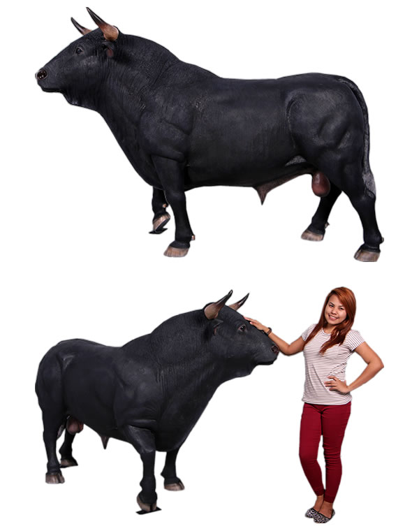 巨大 スペインの闘牛 実物大 大きい 牛 オブジェ 大型 看板 牧場