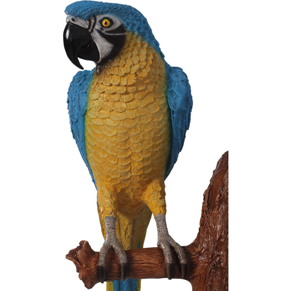 オウム 壁掛け用 鳥 渡り鳥 南国 野鳥 壁飾り インコ リアル 実物大