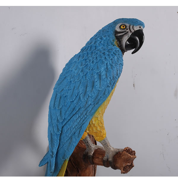 オウム 壁掛け用 鳥 渡り鳥 南国 野鳥 壁飾り インコ リアル 実物大