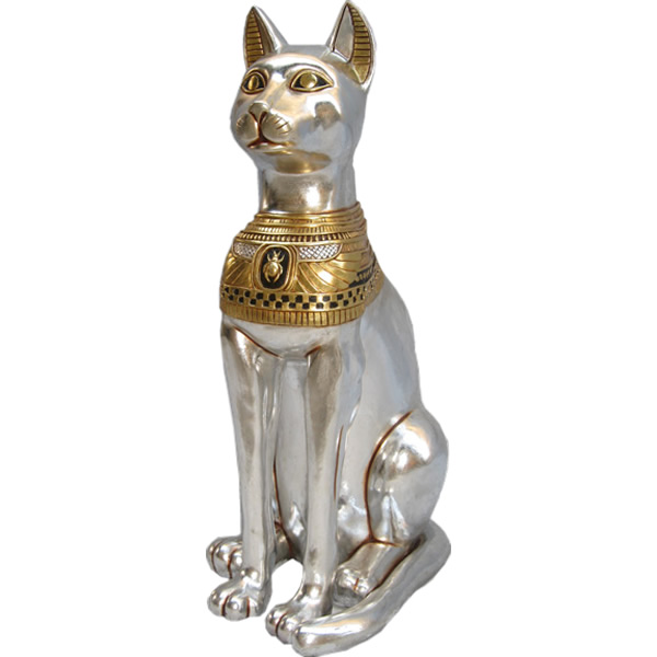 猫の女神(120cm) 古代 エジプト 神 巨大 オブジェ 大きい ねこ ネコ