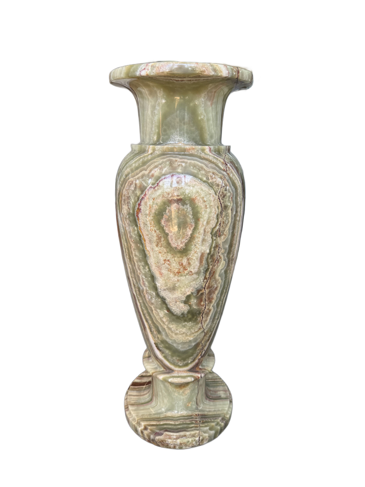 瑪瑙　メノウ　天然石　壺　花瓶　パワーストーン　1点物 瑪瑙メノウ天然石壺花瓶パワーストーン1点物