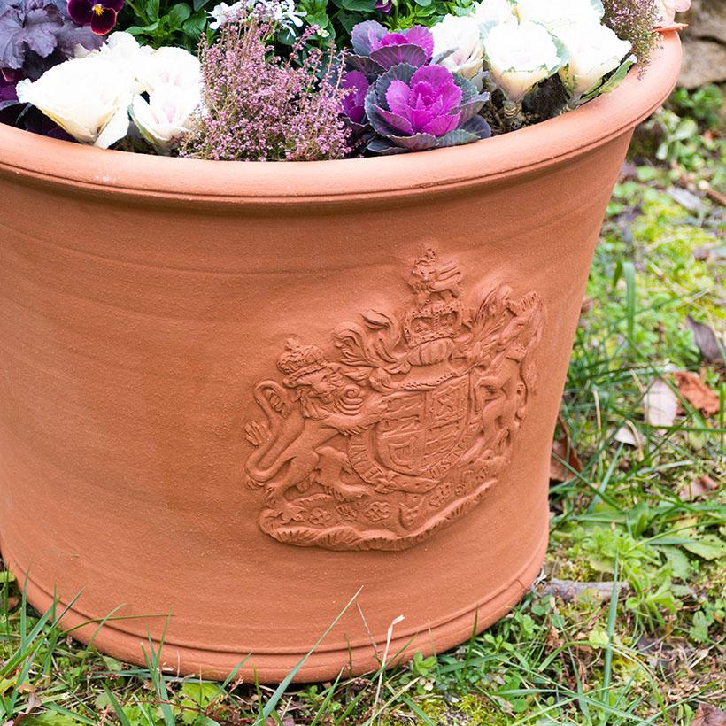 ウィッチフォード 植木鉢 Platinum Jubilee Pot Small 直径49cmサイズ Whichford Pottery(2023年4月再入荷)  鉢、プランター