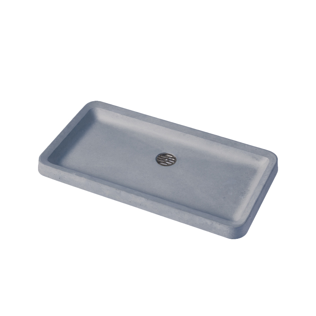 水受け ガーデンパン コンクリート製 ベベル ヒラ-ONLY ONE/オンリー