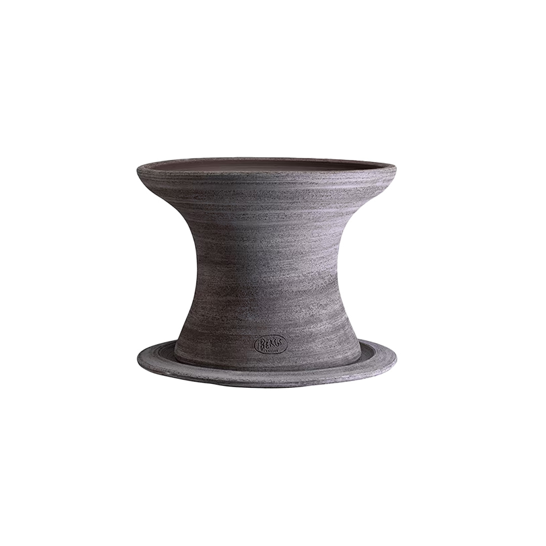 Bergs Potter 植木鉢  グレー 2個セット 植木鉢 テラコッタ BERGS POTTER バーグスポッター セレスタポット