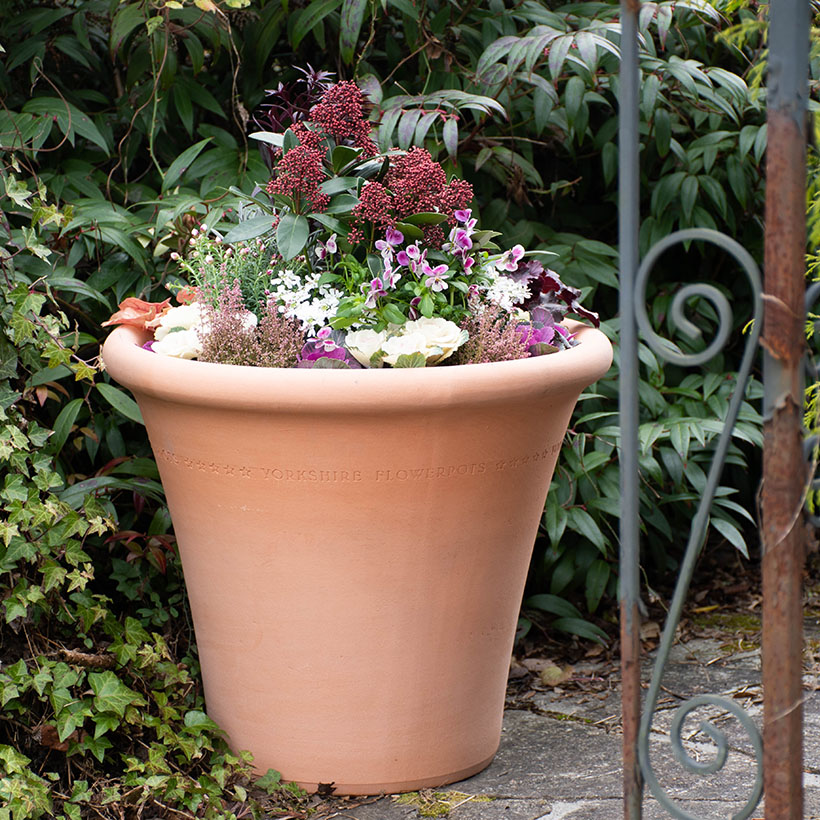 植木鉢 テラコッタ製プランター Large Flowerpot ラージ 植木鉢 テラコッタ製プランター Large Flowerpot ラージ