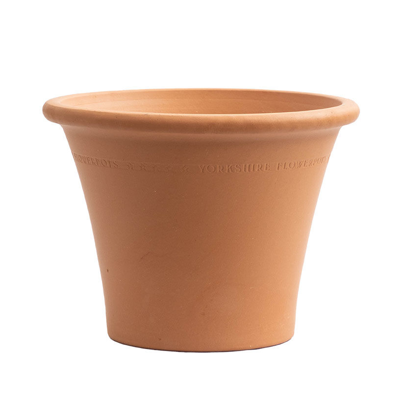 植木鉢 テラコッタ製プランター Ripon Pot リポンポット 直径43cm Yorkshire Flowerpots｜gardenmart