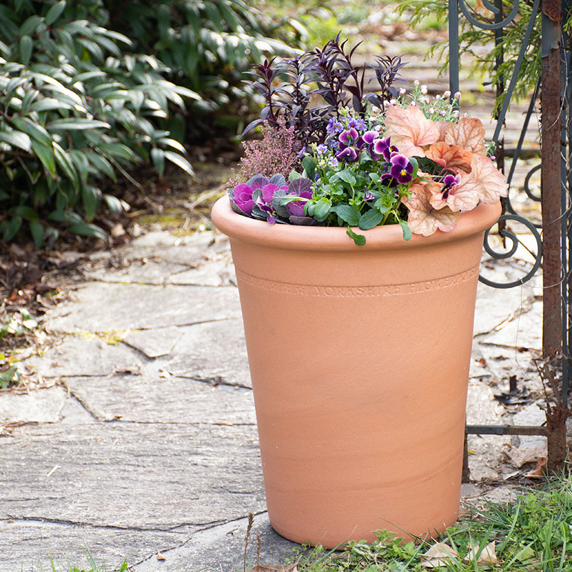 植木鉢 テラコッタ製プランター Tall Flowerpot トールフラワー 植木鉢 テラコッタ製プランター Tall Flowerpot トールフラワー