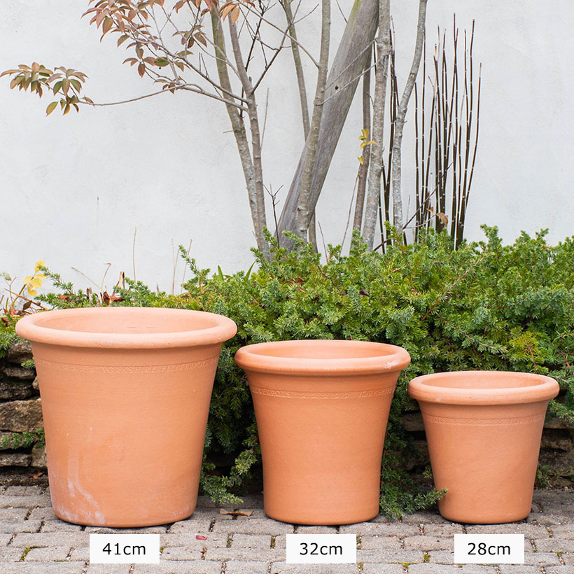 植木鉢 テラコッタ製プランター Flowerpot Medium フラワーポット