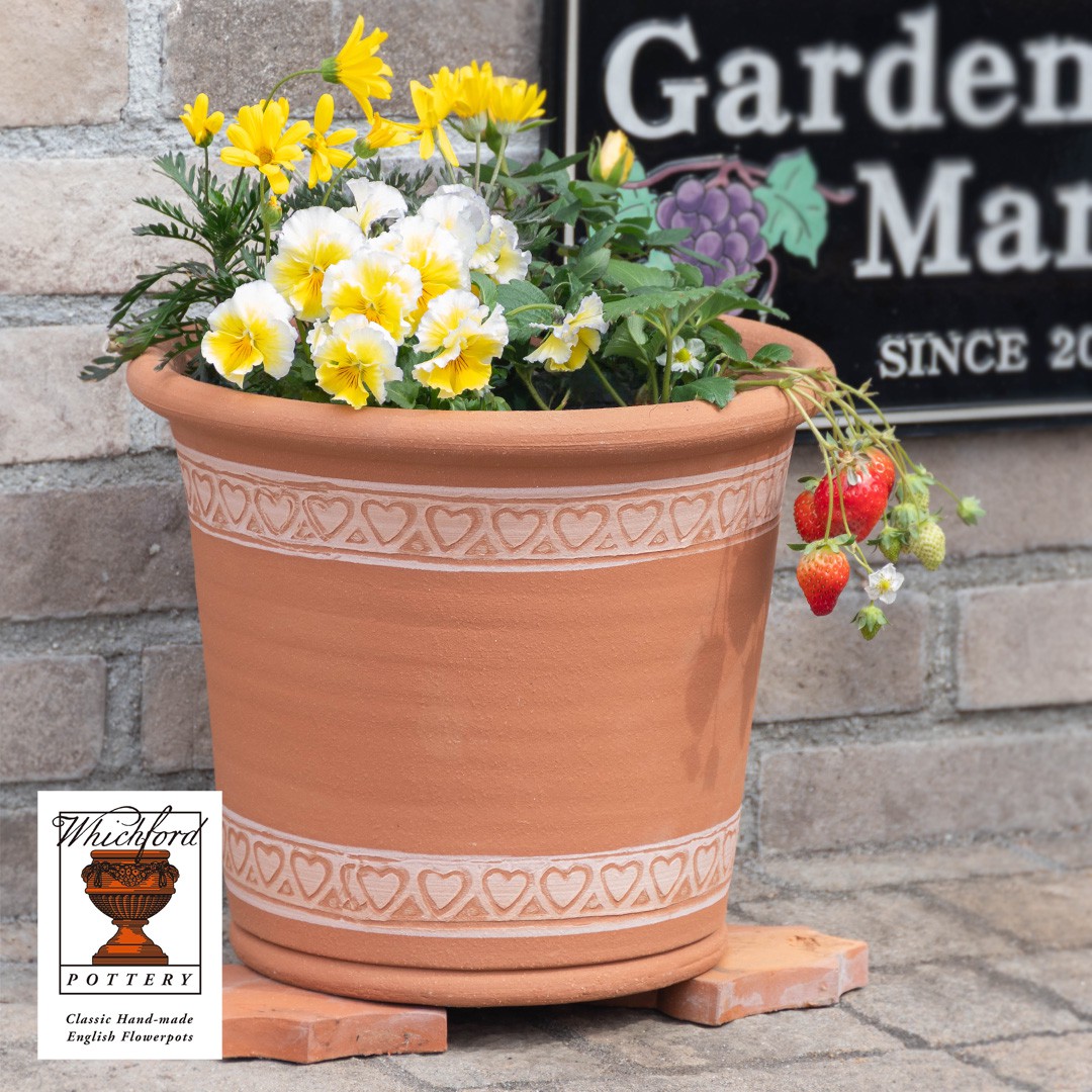 【プレゼント応募対象】 Whichford ウィッチフォード 植木鉢 スウィートハート ポット 直径32cmサイズ Sweetheart Pot