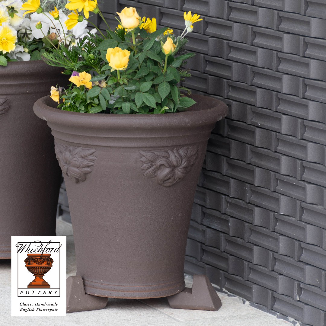 【プレゼント応募対象】 Whichford ウィッチフォード 植木鉢 リリーポット 直径31cmサイズ チャコール Lily Pot ガーデンマートオリジナル