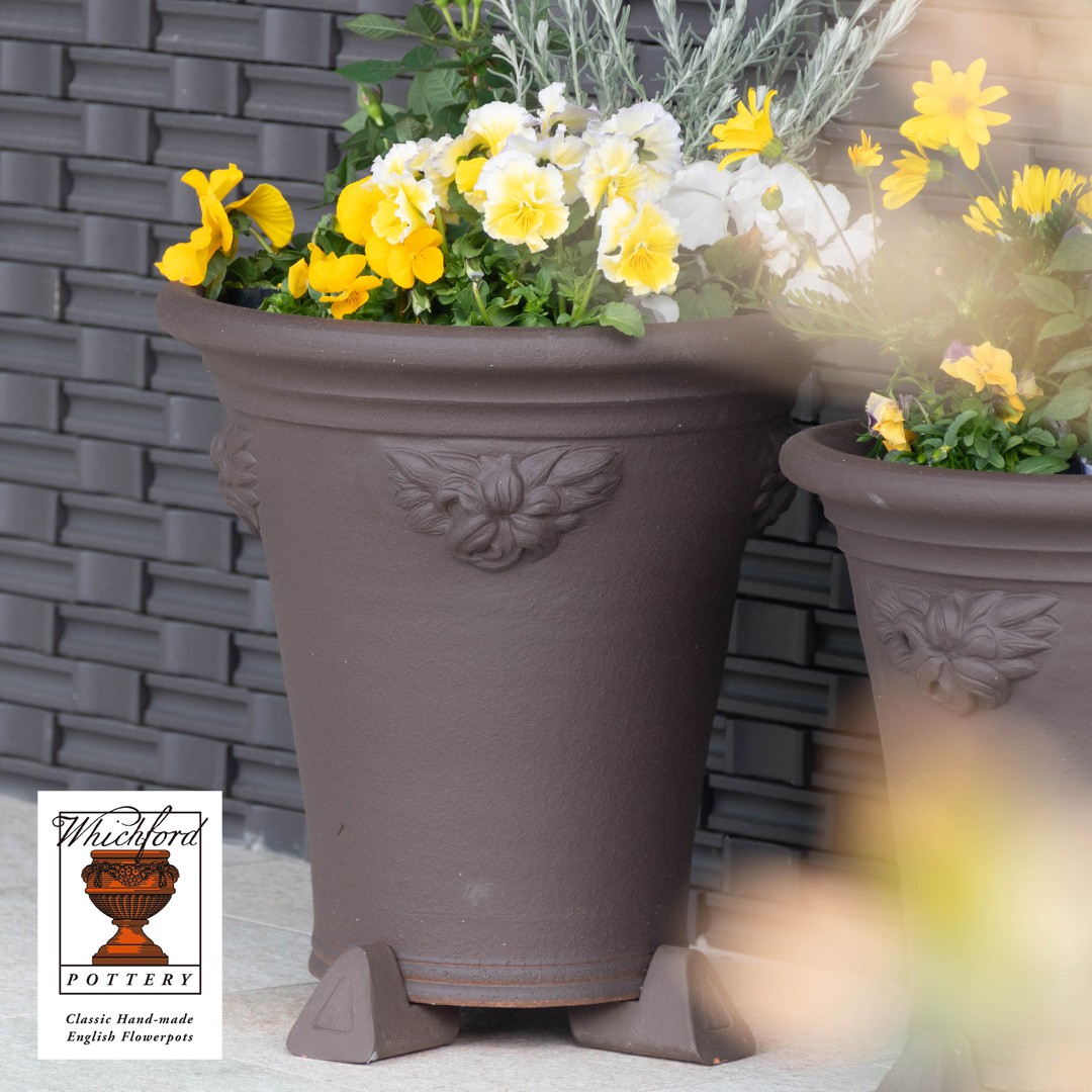 【プレゼント応募対象】 Whichford ウィッチフォード 植木鉢 リリーポット 直径33cmサイズ チャコール Lily Pot ガーデンマートオリジナル