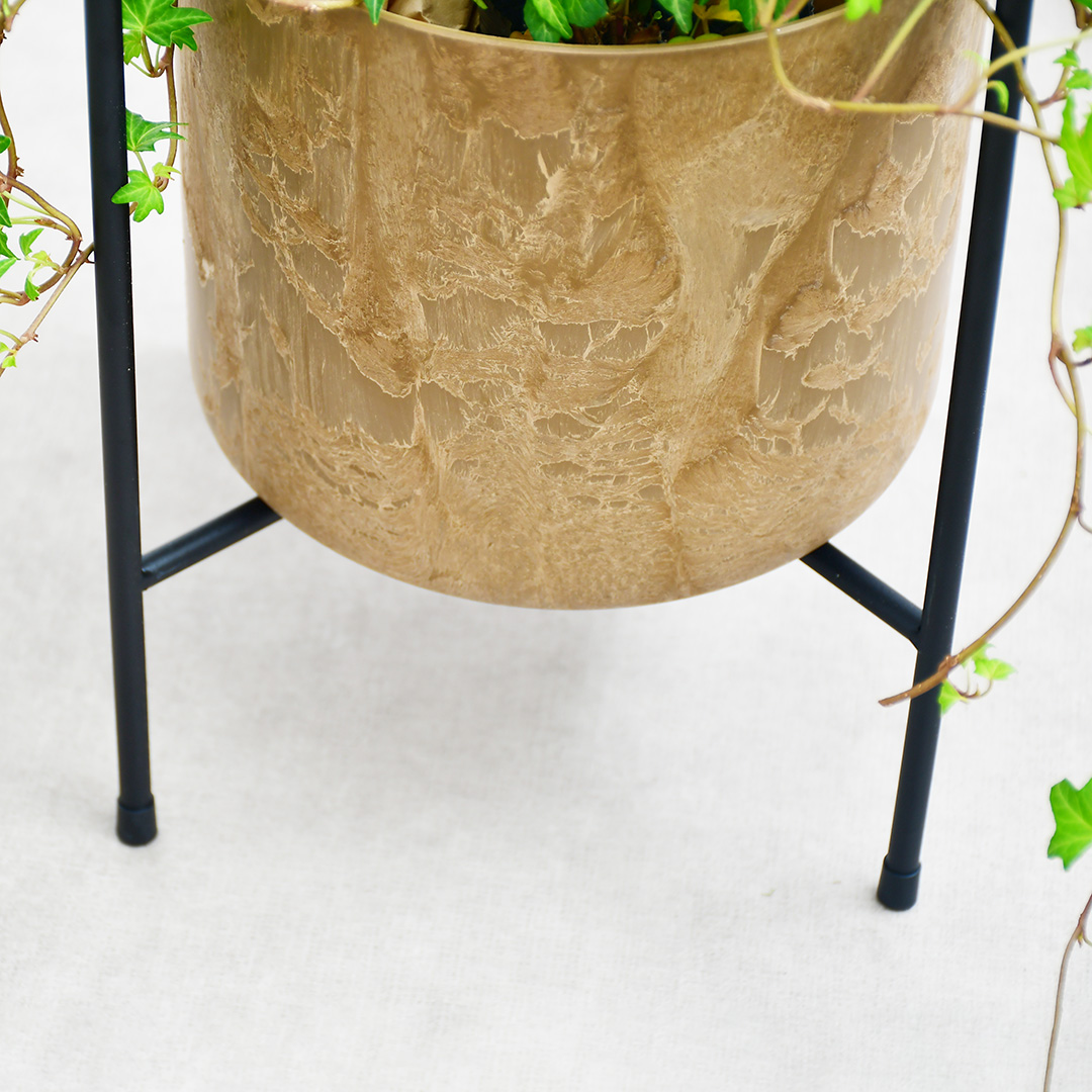 園芸 観葉植物 植木鉢用 ブラック 鉢スタンド アイアンポットスタンド Φ26用 |  | 04