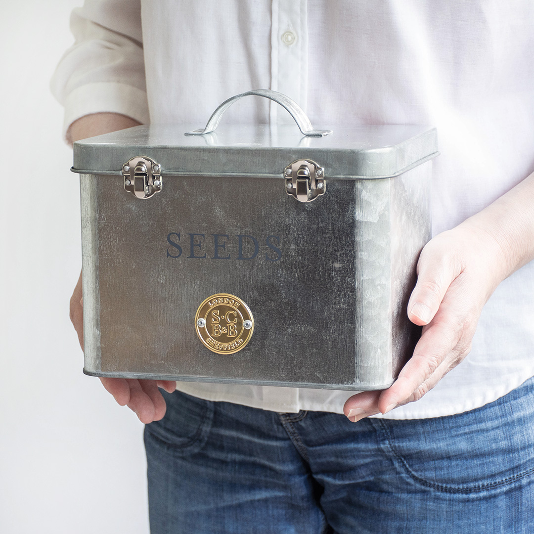 収納BOX ソフィコンランデザインガルバナイズド シード オーガナイザー  