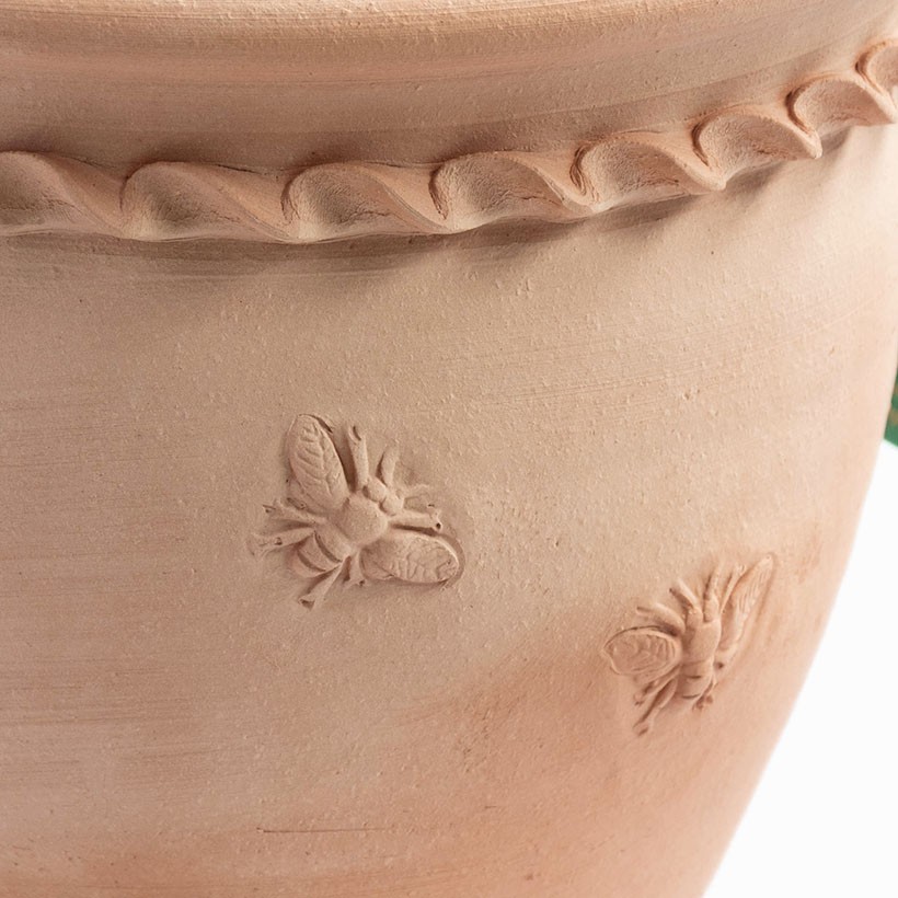 ウィッチフォード 植木鉢 Bee(蜂・ハチ)シリーズ ラウンドフラワー