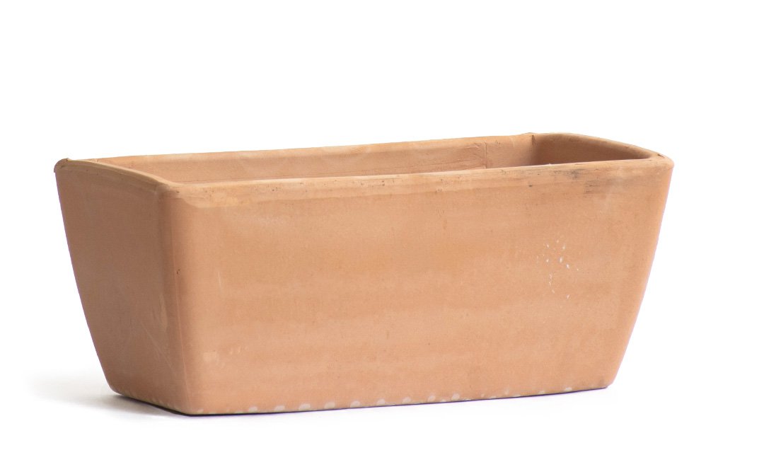 イタリアンテラコッタ 長方形 植木鉢 園芸ポット カセッタ ガルダ M 32