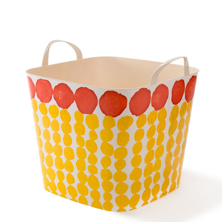 【値下げしました】Nouvel Carré Pastel 96色セット（木箱入） 四角いやわらか収納バケツ stacksto, baquet MOGU TAKAHASHI