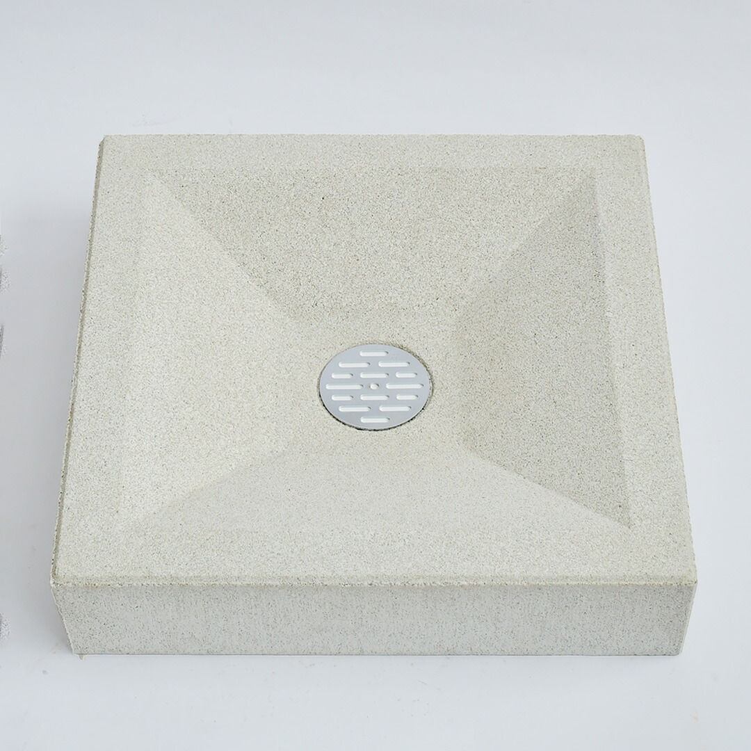 シンプル 角型 ホワイト ガーデンパン 水受け コンパクトパン OPB-PN