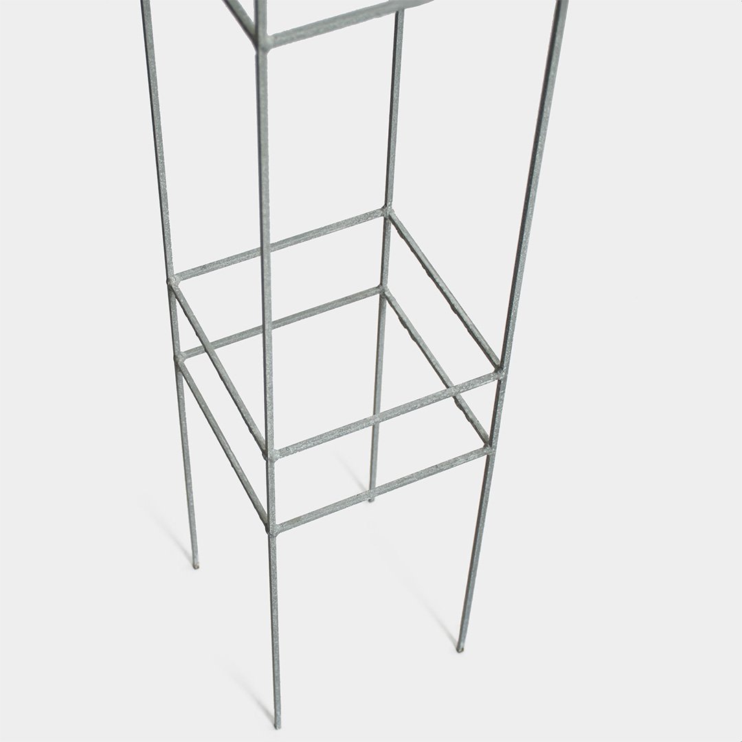 日本製 アイアン オベリスク チャーチ ジンク Sサイズ 1.25mトピアリー