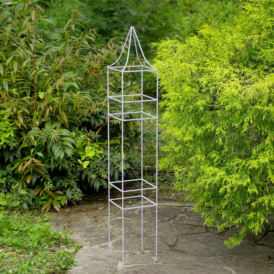 日本製 アイアン オベリスク チャーチ ジンク Sサイズ 1.25mトピアリー