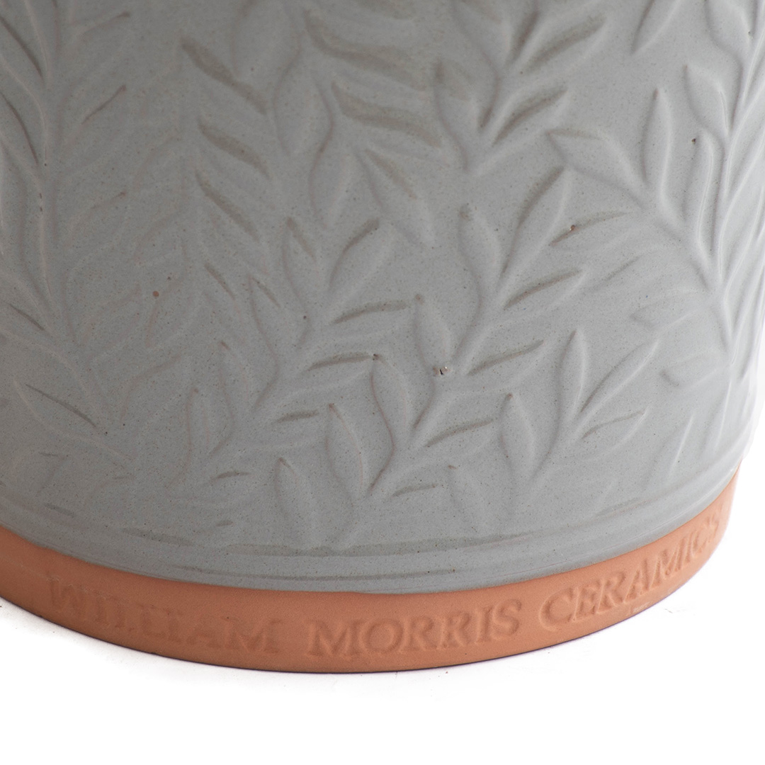 植木鉢 釉薬陶器鉢 塗り鉢 William Morris Ceramics ウィリアムモリス