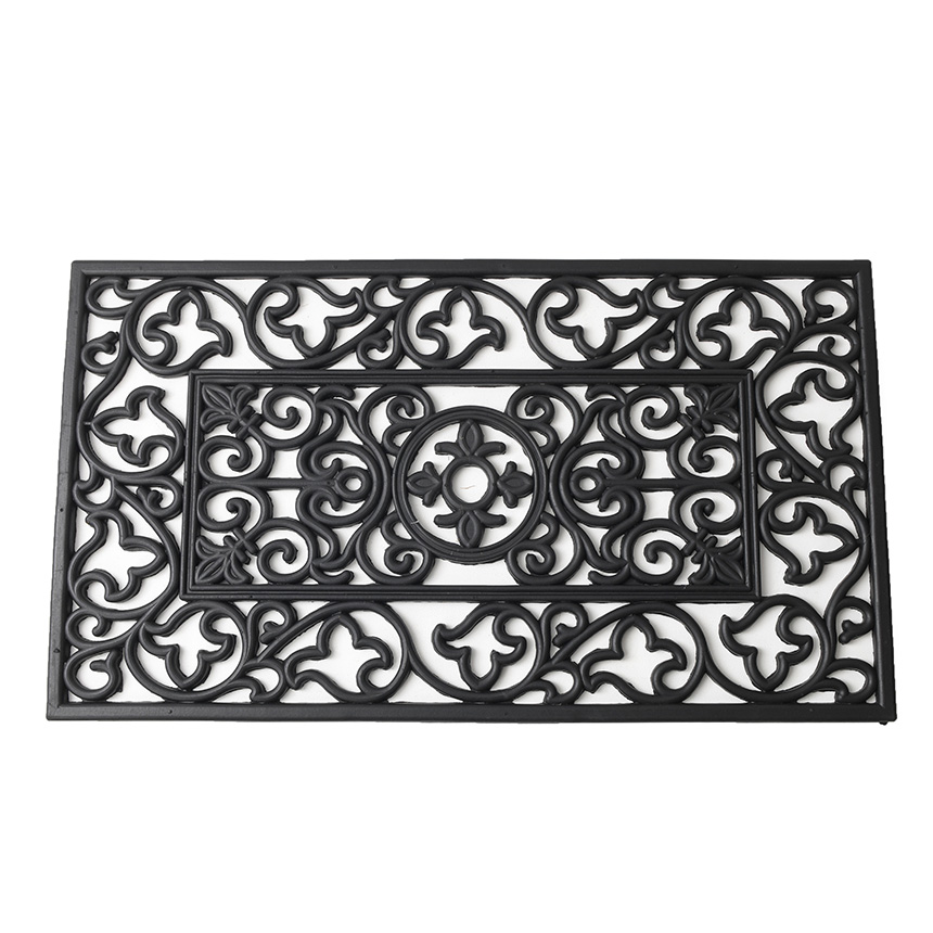 玄関マット 屋外 ラバーマット 90×50cm ドアマット マット