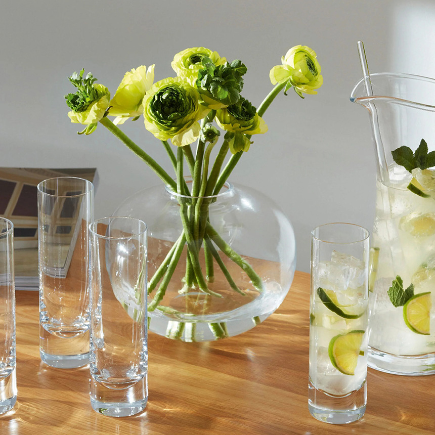 透明 ガラス おしゃれ シンプル LSA International フラワーベース