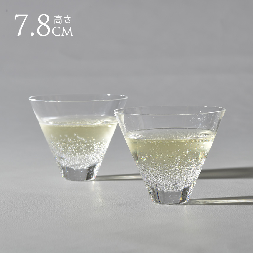 sghr（スガハラ） シャンパングラス ア ワ グラス A WA GLASS 泡クープ