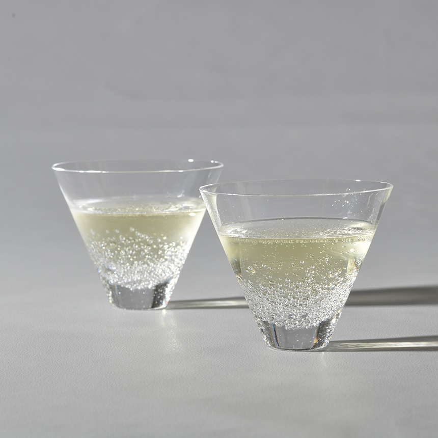sghr（スガハラ） シャンパングラス ア ワ グラス A WA GLASS 泡クープ