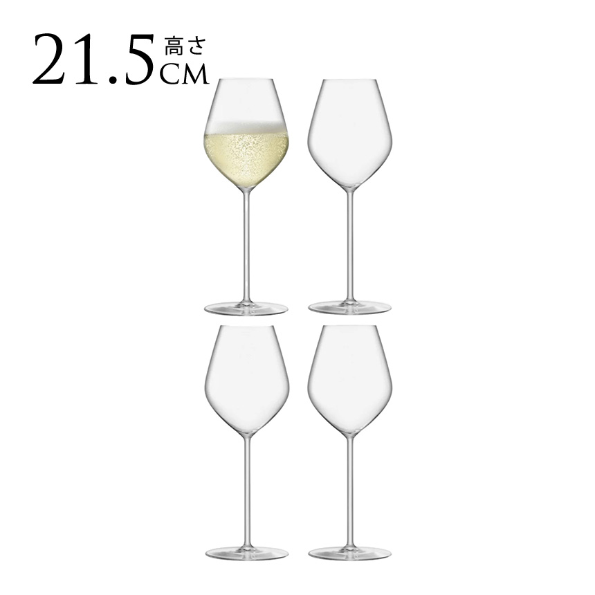 LSA BOROUGH シャンパングラス チューリップ 4点セット