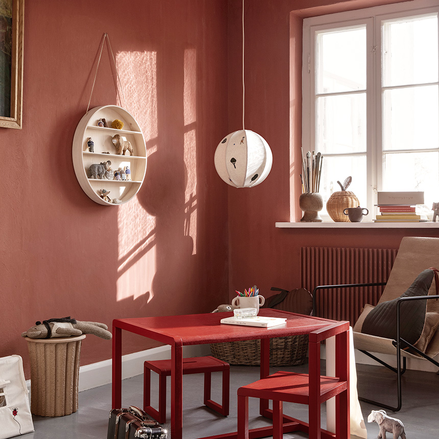 ferm LIVING ファームリビング ラウンドドーム 壁掛けラック