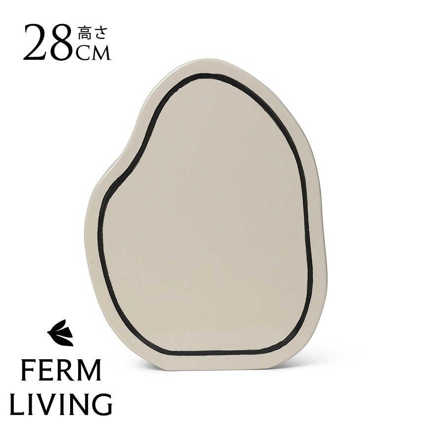 ferm LIVING ファームリビング 二次元アートの不思議な花瓶 ペースト