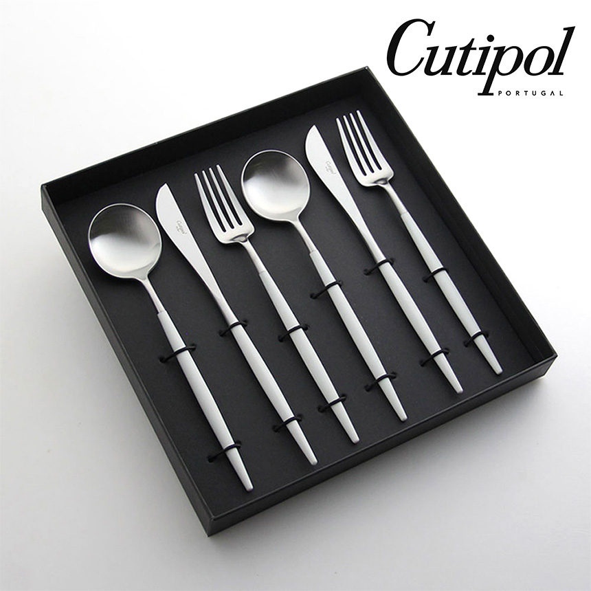 カトラリー ギフト Cutipol クチポール ゴア ディナーセット 6本セット