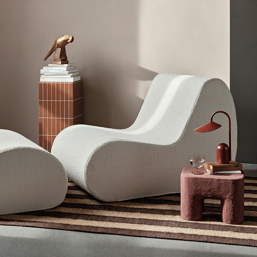 Ferm Living｜ROULI 人掛けソファ セット a 屋外 ソファ 北欧 ferm LIVING ファームリビング Rouli ローリーソファ