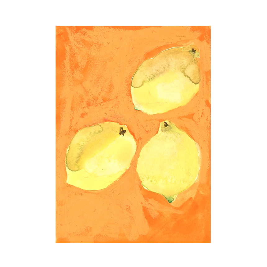 ポスター 北欧 アートポスター ペーパーコレクティブ Lemons レモンの