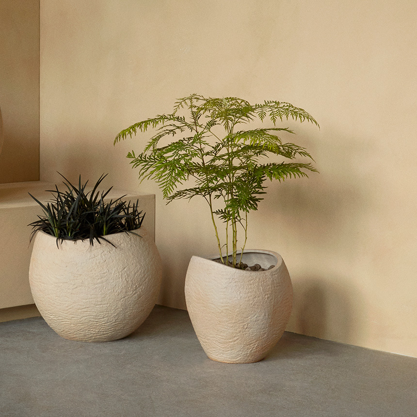 鉢カバー 北欧 植木鉢 陶器 おしゃれ Audo Copenhagen プランタス