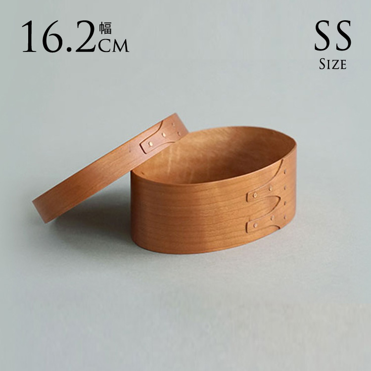 シェーカーボックス AXCIS シェーカー オーバルボックス M ナチュラル