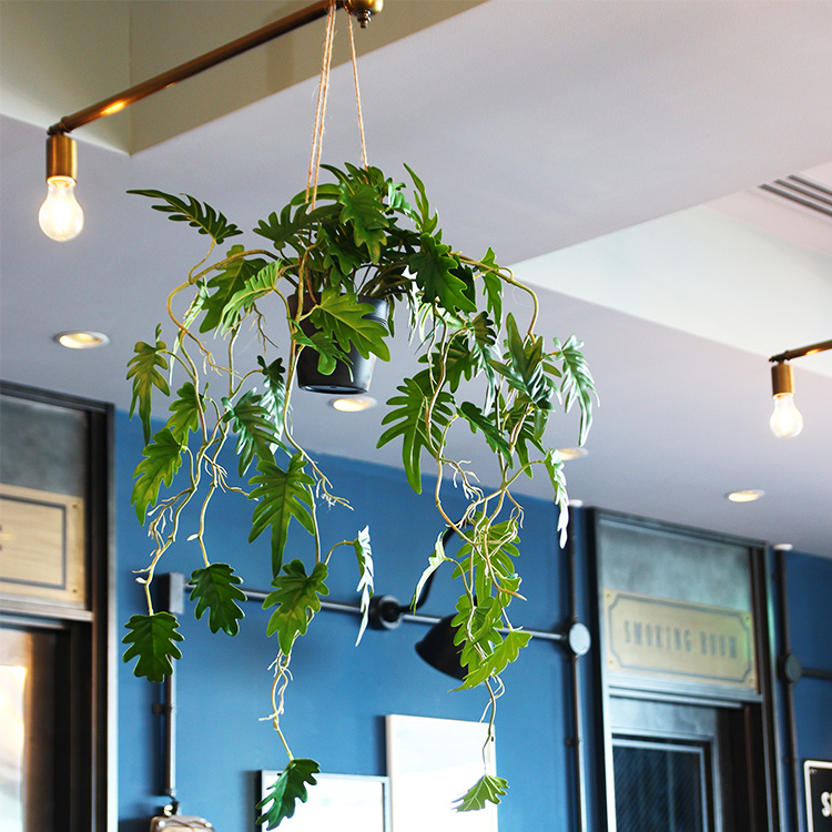 フェイクグリーン 鉢付き おしゃれ クッカバラン ハンギングポット
