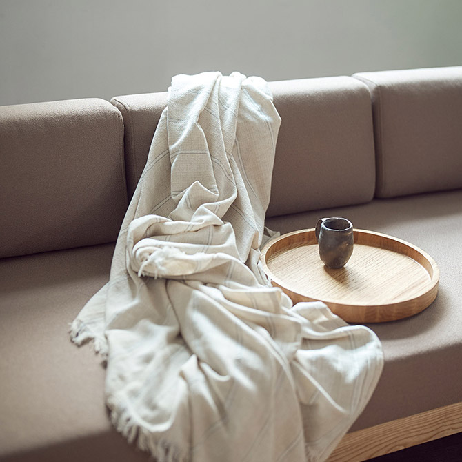 SIEVE シーヴ morning daybed sofa ソファ 3人用 肘掛けなし おしゃれ シンプル リビング カバーリング ファブリック おしゃれ アームレス 家具 
