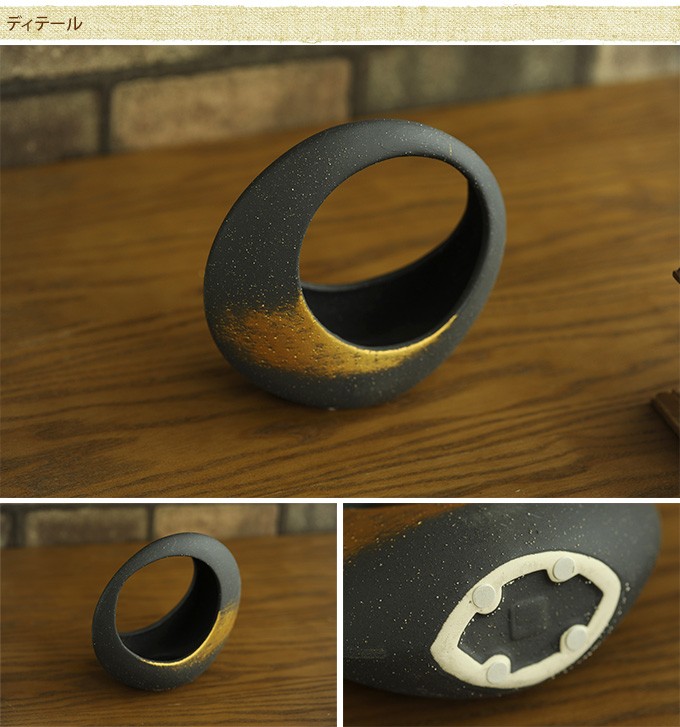 Clay（クレイ） 和風花器 花器 浅型 平鉢 生花 生け花 フラワーベース