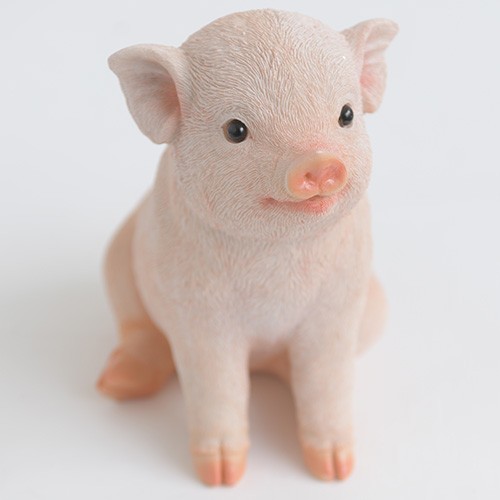 こぶた 赤ちゃん ピンク 子豚 置物 オブジェ 飾り まっすぐな瞳 かわいい子ブタ Mpg 2960 ガーデン用品屋さん 通販 Yahoo ショッピング