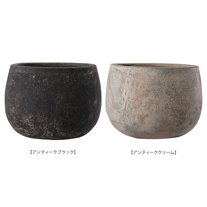 コンクリート セメント 素焼き おしゃれ 屋外 底穴あり プランター