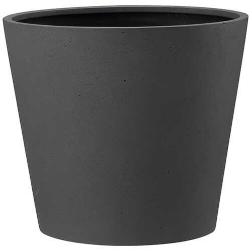 backsideworks ultra プランター 鉢 ブラック 小 W15 プラ鉢 ブラックポット W15×H10(cm) / 黒プラ鉢 植木鉢
